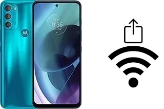 Générer un QR code avec la clé Wifi sur un Motorola Moto G71 5G