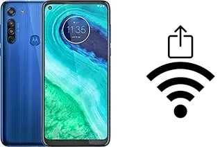 Générer un QR code avec la clé Wifi sur un Motorola Moto G8