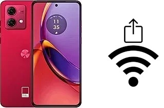 Générer un QR code avec la clé Wifi sur un Motorola Moto G84