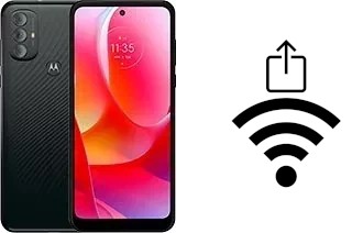 Générer un QR code avec la clé Wifi sur un Motorola Moto G Power (2022)