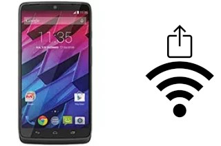 Générer un QR code avec la clé Wifi sur un Motorola Moto Maxx