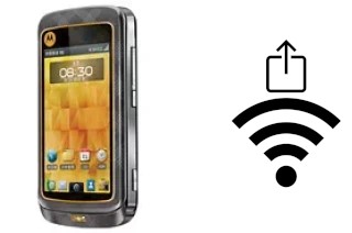 Générer un QR code avec la clé Wifi sur un Motorola MT810lx