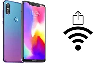 Générer un QR code avec la clé Wifi sur un Motorola P30