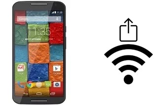 Générer un QR code avec la clé Wifi sur un Motorola Moto X (2nd Gen)