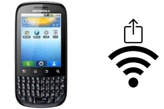 Générer un QR code avec la clé Wifi sur un Motorola FIRE XT311