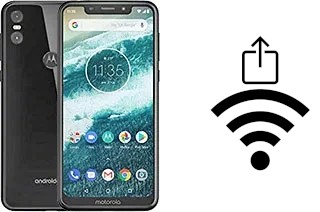 Générer un QR code avec la clé Wifi sur un Motorola One (P30 Play)