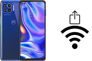 Générer un QR code avec la clé Wifi sur un Motorola One 5G