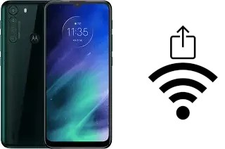 Générer un QR code avec la clé Wifi sur un Motorola One Fusion