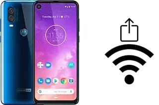 Générer un QR code avec la clé Wifi sur un Motorola One Vision