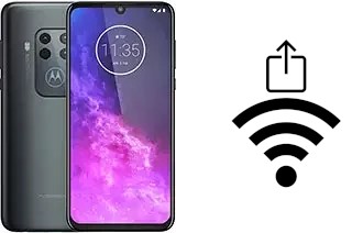 Comment générer un QR code avec le clé de sécurité réseau Wifi sur un Motorola One Zoom