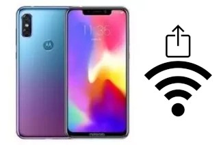 Générer un QR code avec la clé Wifi sur un Motorola P30 Note