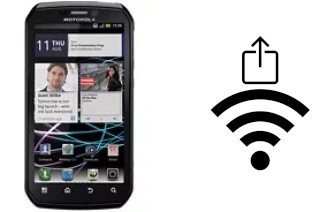 Générer un QR code avec la clé Wifi sur un Motorola Photon 4G MB855