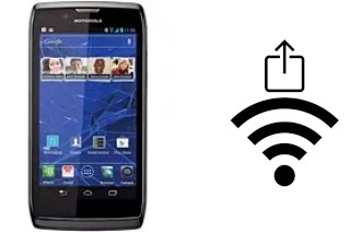 Générer un QR code avec la clé Wifi sur un Motorola RAZR V XT885