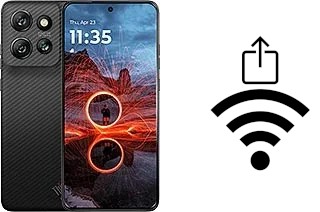 Comment générer un QR code avec le clé de sécurité réseau Wifi sur un Motorola ThinkPhone 25