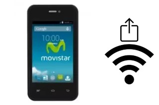 Générer un QR code avec la clé Wifi sur un Movistar G0775