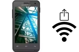 Générer un QR code avec la clé Wifi sur un Multilaser MS40