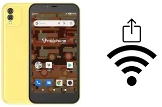 Générer un QR code avec la clé Wifi sur un MyPhone myA1 Plus