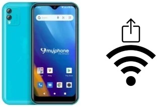 Générer un QR code avec la clé Wifi sur un MyPhone myWX1 Lite