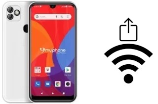 Générer un QR code avec la clé Wifi sur un MyPhone myWX1 Plus