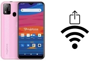 Générer un QR code avec la clé Wifi sur un MyPhone myWX2 Pro