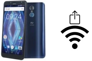 Générer un QR code avec la clé Wifi sur un MyPhone Prime 18x9 3G