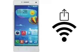 Générer un QR code avec la clé Wifi sur un NEX Start 5