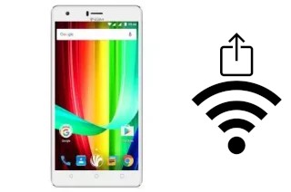 Générer un QR code avec la clé Wifi sur un NGM E553