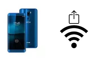 Générer un QR code avec la clé Wifi sur un Noa N7