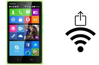 Générer un QR code avec la clé Wifi sur un Nokia X2 Dual SIM