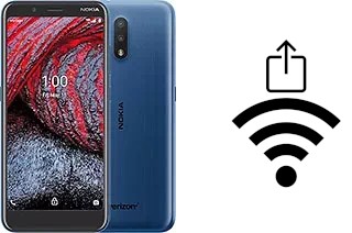 Générer un QR code avec la clé Wifi sur un Nokia 2 V Tella