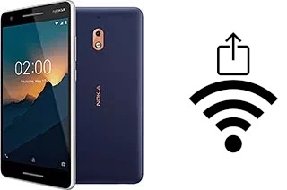 Générer un QR code avec la clé Wifi sur un Nokia 2.1