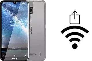 Générer un QR code avec la clé Wifi sur un Nokia 2.2