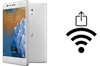 Générer un QR code avec la clé Wifi sur un Nokia 3