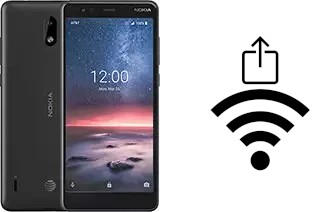 Générer un QR code avec la clé Wifi sur un Nokia 3.1 A