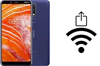 Générer un QR code avec la clé Wifi sur un Nokia 3.1 Plus