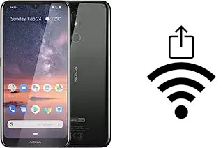 Générer un QR code avec la clé Wifi sur un Nokia 3.2