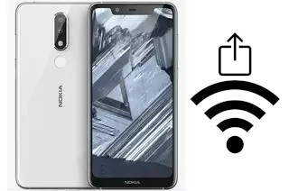 Générer un QR code avec la clé Wifi sur un Nokia 5.1 Plus