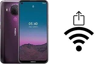 Générer un QR code avec la clé Wifi sur un Nokia 5.4