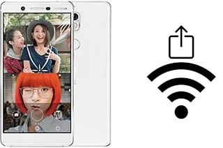 Générer un QR code avec la clé Wifi sur un Nokia 7