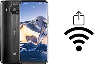 Générer un QR code avec la clé Wifi sur un Nokia 8 V 5G UW