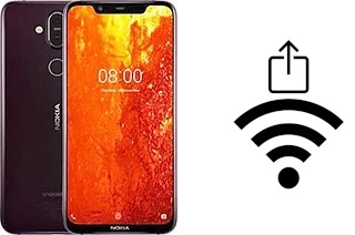 Générer un QR code avec la clé Wifi sur un Nokia 8.1 ( X7)