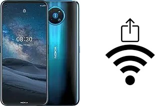 Générer un QR code avec la clé Wifi sur un Nokia 8.3 5G