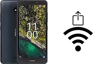 Générer un QR code avec la clé Wifi sur un Nokia C100