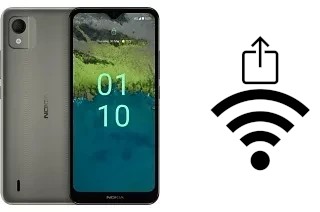 Générer un QR code avec la clé Wifi sur un Nokia C110