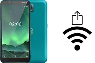 Générer un QR code avec la clé Wifi sur un Nokia C2