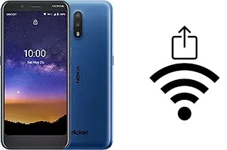 Générer un QR code avec la clé Wifi sur un Nokia C2 Tava