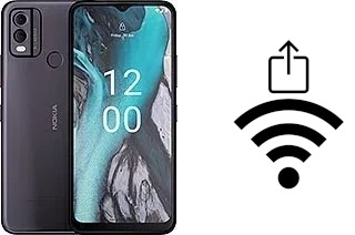 Générer un QR code avec la clé Wifi sur un Nokia C22