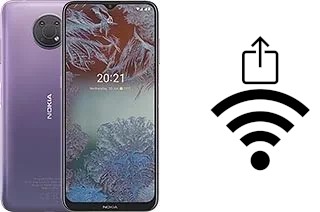 Générer un QR code avec la clé Wifi sur un Nokia G10