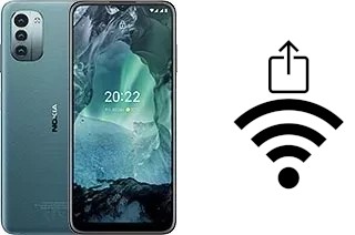 Générer un QR code avec la clé Wifi sur un Nokia G11