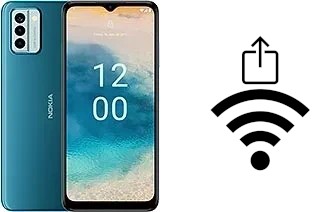 Générer un QR code avec la clé Wifi sur un Nokia G22